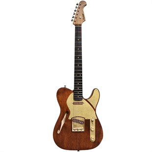 Paoletti Nancy Lounge SS Elektro Gitar 000 Natural (Hardcase Dahil)