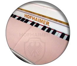 Hofhaimer HUP123IV Konsol Piyano Fildişi Beyazı