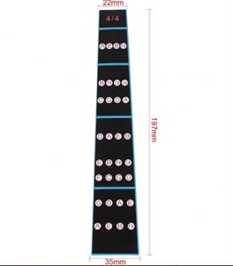 RHN 4/4 KEMAN KLAVYE STİCKER