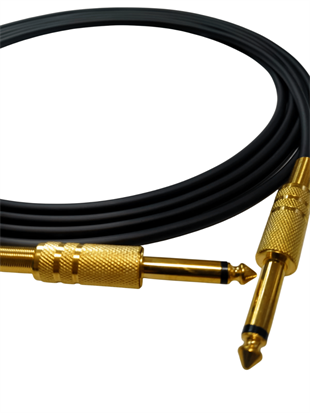 RHN CC-GJM3 Mono 3 Metre CCA Enstrüman Kablosu (Gold Jak)