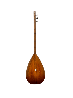 RHN N1 Serisi Kısa Sap Parlak Bağlama Başlangıç Seti (Bağlama + Nota Sehpası + Kılıf + Tezene + Yedek Tel + Kablo)