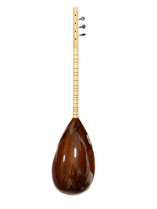 RHN N2 Serisi Maun Kısa Sap Bağlama Başlangıç Seti (Bağlama + Nota Sehpası + Kılıf + Tezene + Yedek Tel + Kablo)