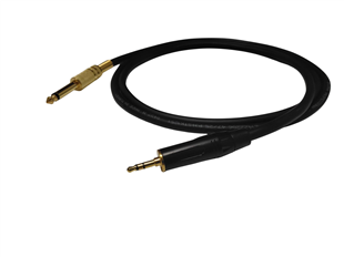 RHN R-35SGM2 3,5 mm Canon Stereo – 6,3 mm Gold Mono Jak 2 Metre AUX Ses Kablosu