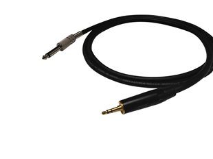 RHN R-35SSM2 3,5 mm Canon Stereo – 6,3 mm Silver Mono Jak 2 Metre AUX Ses Kablosu