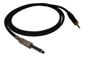 RHN R-35SSM2 3,5 mm Canon Stereo – 6,3 mm Silver Mono Jak 2 Metre AUX Ses Kablosu