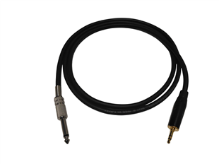 RHN R-35SSM3 3,5 mm Canon Stereo – 6,3 mm Silver Mono Jak 3 Metre AUX Ses Kablosu