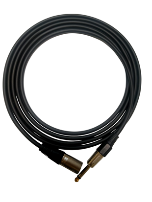 Rhn R-CJXLRE10 6,3 mm Mono/XLR Erkek 10 Metre Enstrüman Kablosu