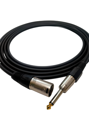 Rhn R-CJXLRE6 6,3 mm Mono/XLR Erkek 6 Metre Enstrüman Kablosu