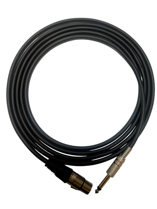 Rhn R-SJXLRD5 6,3 mm Mono/XLR Dişi 5 Metre Enstrüman Kablosu