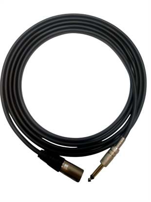 RHN R-SJXLRE10 6,3 mm Mono Jak–XLR Erkek 10 Metre Enstrüman Kablosu