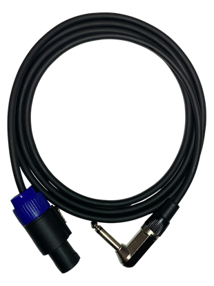 RHN SPLK01 Speakon–6,3 mm Canon L Tip Mono Jak 1 Metre Pasif Hoparlör ve Amfi Kablosu