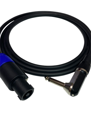 RHN SPLK15 Speakon–6,3 mm Canon L Tip Mono Jak 1,5 Metre Pasif Hoparlör ve Amfi Kablosu