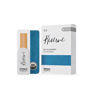 Rico ODCR1020 Organic Reserve BB Klarnet Kamışı 10lu Paket NO 2 