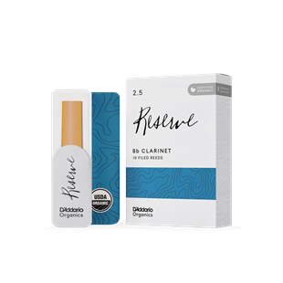 Rico ODCR1025 Organic Reserve BB  Klarnet Kamışı 10lu Paket NO 2.5