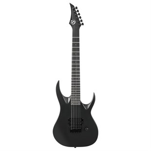 S by Solar AB4.61MC Elektro Gitar 3/4 Carbon Black Matte