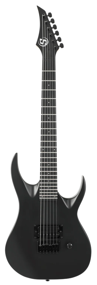 S by Solar AB461MC Elektro Gitar Carbon Black Matte 3/4