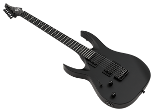 S by Solar AB46C-LH Elektro Gitar Carbon Black Matte Solak