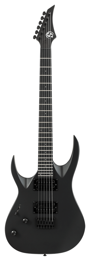 S by Solar AB46C-LH Elektro Gitar Carbon Black Matte Solak