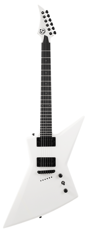 S by Solar EB46W Elektro Gitar White Matte