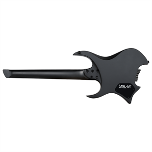 Solar H2.7C Headless 7 Telli Elektro Gitar Carbon Black (Gigbag Dahil)