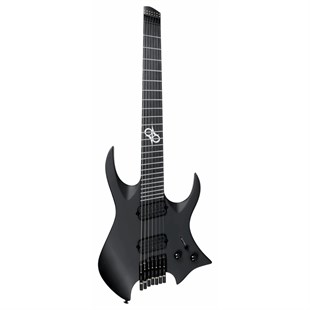 Solar H2.7C Headless 7 Telli Elektro Gitar Carbon Black (Gigbag Dahil)