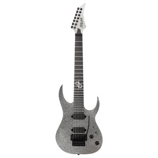 Solar SBR1.7FRSP+ 7 Telli Elektro Gitar Silver Sparkle Gloss
