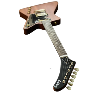 Soloking EX 1958 Mahogany Tribute Elektro Gitar Walnut Gold (Gigbag Dahil)