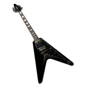 Soloking FV Custom Elektro Gitar Black Beauty Gold JESCAR (Gigbag Dahil)