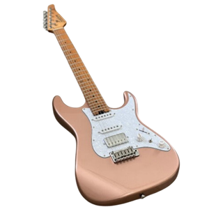 Soloking MS-1 Classic MKII Elektro Gitar Midnight Rose Gold Special Run (Gigbag Dahil)