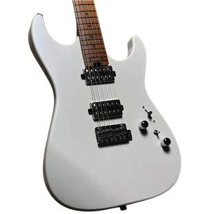 Soloking MS-1 Custom 24 HH MKII Elektro Gitar Pearl White Metallic (Gigbag Dahil)