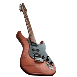 Soloking MS-1 FM Artisan Elektro Gitar Caramel Special Run (Hardcase Dahil)