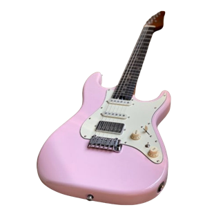 Soloking MS-11 Classic MKII Elektro Gitar Shell Pink Rosewood Klavye (Gigbag Dahil)
