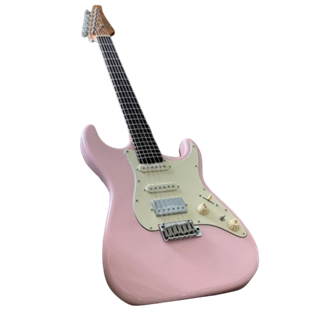 Soloking MS-11 Classic MKII Elektro Gitar Shell Pink Rosewood Klavye (Gigbag Dahil)
