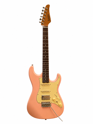 Soloking MS-11 Classic MKII Elektro Gitar Shell Pink Rosewood Klavye (Gigbag Dahil)