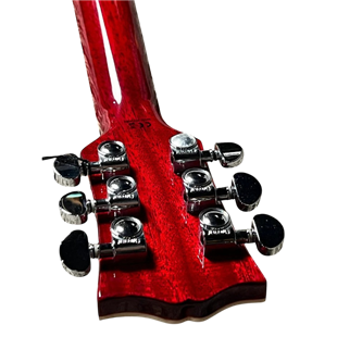 Soloking SG61 Elektro Gitar Transparent Red Cherry (Gigbag Dahil)