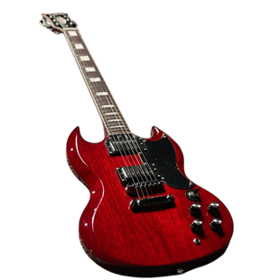 Soloking SG61 Elektro Gitar Transparent Red Cherry (Gigbag Dahil)