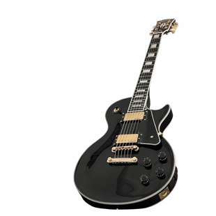 Soloking SLC60 Black Beauty Gold Elektro Gitar (Gigbag Dahil)