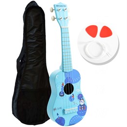 Manuel Raymond KA225BL Ukulele Seti Soprano