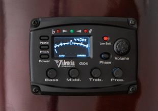 Valencia VC104TCE Elektro Klasik Gitar 4/4 Sap Çelikli Naturel