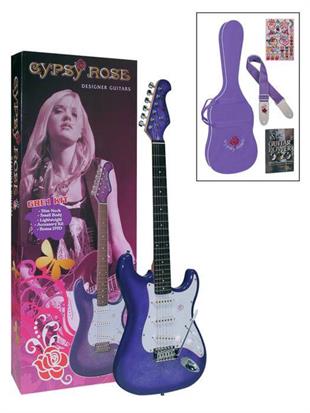 Valencia GRE1KCPP Gypsy Rose Elektro Gitar Seti
