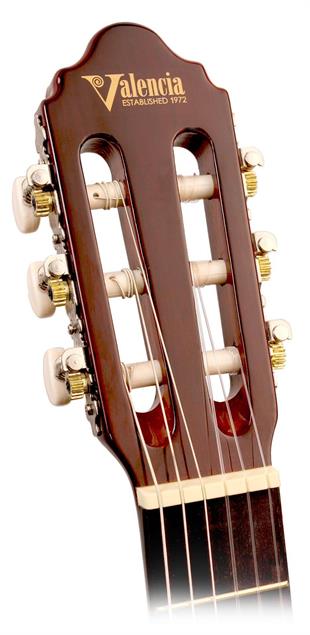 Valencia VC104T Klasik Gitar Naturel Sap Çelikli