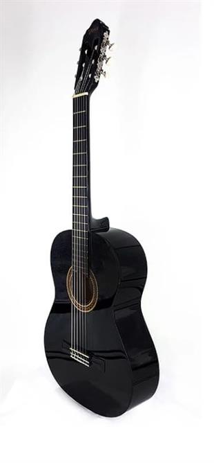 Valencia VC104TBK Klasik Gitar 4/4 Siyah Sap Çelikli