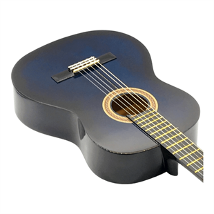 Valencia VC104TBUS Klasik Gitar 4/4 Mavi Sunburst Sap Çelikli
