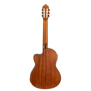 Valencia VC704CE Elektro Klasik Gitar Cutaway 4/4 Naturel