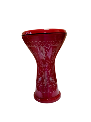 VD Darbuka (İşlemeli Kırmızı)