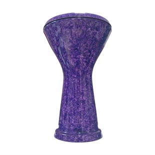 VD Darbuka Simli Mor 22 cm 8 Vidalı Alüminyum