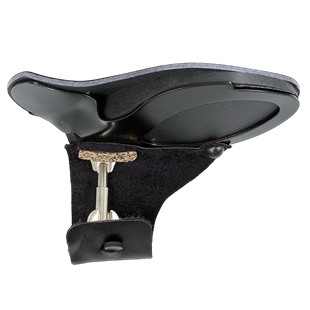 Wolf KH61 Maestro Keman ve Viyola Çenelik Nappa Royal Black