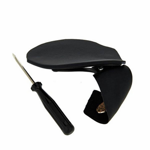 Wolf KH72 Classic Keman ve Viyola Çeneliği Nappa Royal Black