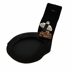 Wolf KH72 Classic Keman ve Viyola Çeneliği Nappa Royal Black