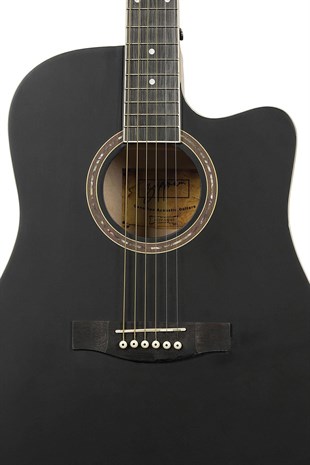 Zoppran ACZP100BK Siyah Akustik Gİtar